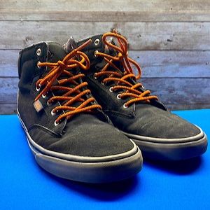 Orange and Grey Vans